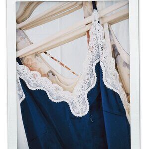 Royal Blue Vintage Slip Dress